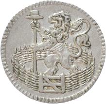 Holland Duit zilver 1745