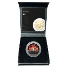 Ierland 2 euro U2 kleur in box + certificaat