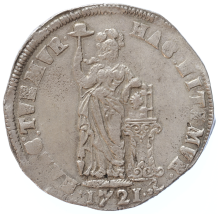 Overijssel Driegulden - Generaliteits- 1721