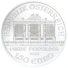 Oostenrijk Philharmoniker 2026 1 ounce silver