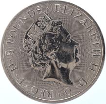 Queens Beast White Horse of Hanover 2020 2 ounce silver Verenigd Koninkrijk