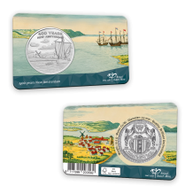400 jaar Nieuw-Amsterdam  2025 penning in coincard