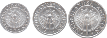 Nederlandse Antillen 5-10-25 Cent 2023