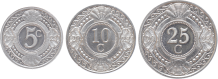 Nederlandse Antillen 5-10-25 Cent 2023