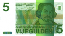 5 gulden 1973 Vondel II 24-1