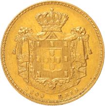 Portugal 2500 reis 1851