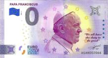 0 Euro biljet Argentinië 2025 - Papa Franciscus
