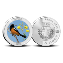 5 Florin ‘Trupial’ 2025 Zilver Proof