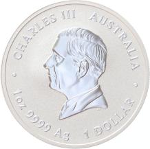 Australië Lunar 3 Geit 2027 1 ounce silver