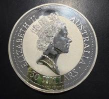 Australië Kookaburra 1992 1 kilo silver
