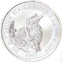 Australië Kookaburra 1997 2 ounce silver