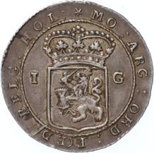 Bataafse Republiek Scheepjesgulden 1802