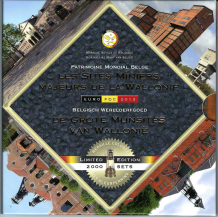 BU België set 2013 met gekleurde penning