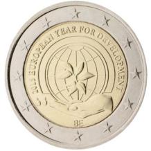 België 2 Euro 2015 Europees jaar van ontwikkeling UNC