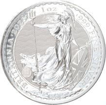 England Britannia 2025 1 ounce silver