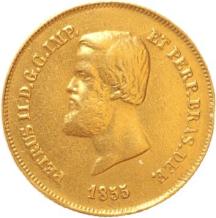 Brasil 5000 Reis 1855