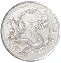 China Lunar Dragon 2026 1 ounce silver