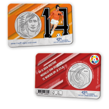 Johan Cruyff Legacy 2016–2026 - Oranje-Ajax Editie - Penning in coincard