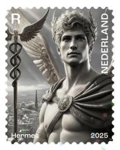 Crypto postzegel Nederland 2025 