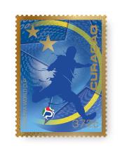 Curacao gouden postzegel 2026 FIFA World Cup