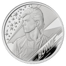 David Bowie 1 Pound zilver proof 2020 Verenigd Koninkrijk