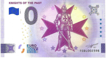 0 Euro biljet Malta 2025 - Knights Of The Past