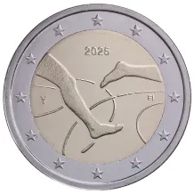 Finland 2 euros 2025 Athletics UNC