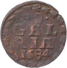 Gelderland Duit 1684