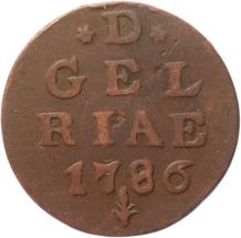 Gelderland Duit 1786
