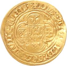 Gelderland Arnoldus 1423/45. Arnoldus goudgulden z.j.
