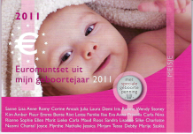 Geboorteset baby meisje 2011