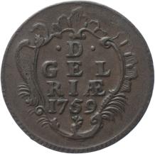 Gelderland Duit 1759