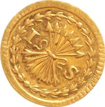 Holland Bezemstuiver goud 1739