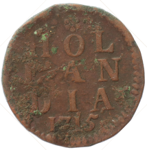 Holland Duit 1715