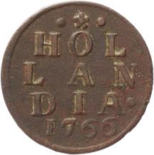 Holland Duit 1766