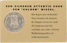 ING Bank Credit Card Mastercard 1 guilder 1931 Coincard