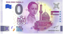 0 Euro biljet Iraq 2026 - Iraq King Faisal II