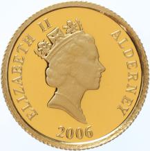 Alderney 1 Pound 2006 Charles Dickens proof
