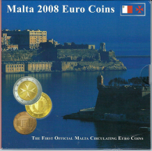 UNC set Malta 2008 II uitgifte post