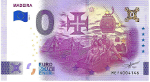 0 Euro biljet Portugal 2026 - Madeira GOLD LABEL