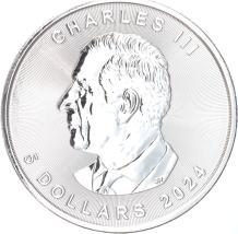 Canada Maple Leaf 2024 1 ounce silver