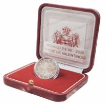 Monaco 2 Euro 2026 Duché de Valentinois-Proof