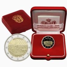 Monaco 2025-2 Euro commémorative Marquisat des Baux-Proof