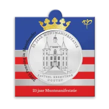 Nederland 2025 25 jaar Muntmanifestatie penning in munthouder KNM