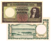 20 gulden 1945 Stadhouder Willem III 59-1