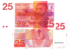25 Gulden 1971 Sweelinck 84-1 PR