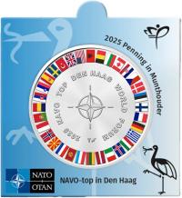Nederland 2025 Holland Coin Fair Navo-top penning in munthouder en penning KNM