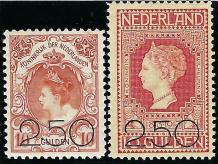 Nederland NVPH nr.104/105 Jubileum zegel 1913 postfris