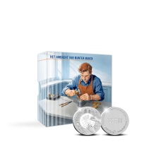 Nederland 2026 - Ambacht van munten maken - Zilver 1 Ounce met kleur