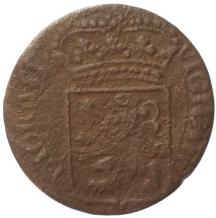 Overijssel Duit 1754